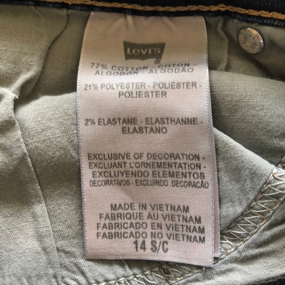 WOMENS BOOTCUT MEDIUM WASH LEVIS - Picture 5 of 6